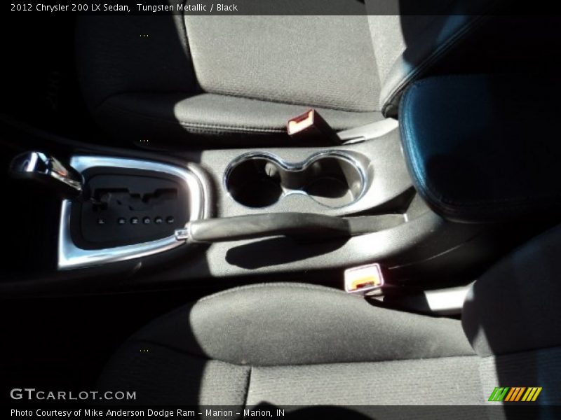 Tungsten Metallic / Black 2012 Chrysler 200 LX Sedan