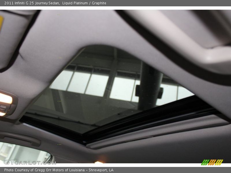 Liquid Platinum / Graphite 2011 Infiniti G 25 Journey Sedan