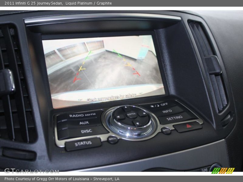 Liquid Platinum / Graphite 2011 Infiniti G 25 Journey Sedan