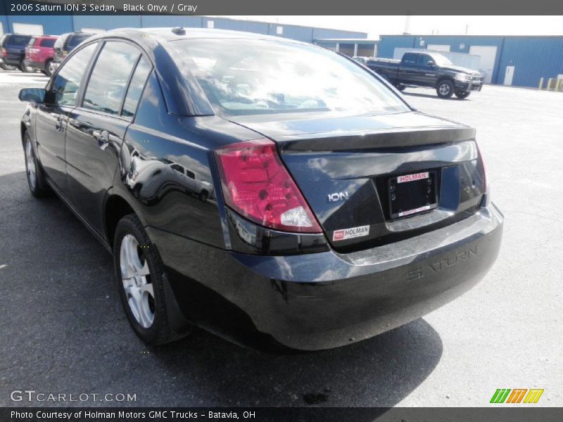 Black Onyx / Gray 2006 Saturn ION 3 Sedan