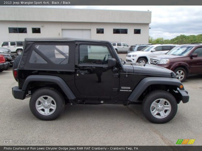 Black / Black 2013 Jeep Wrangler Sport 4x4