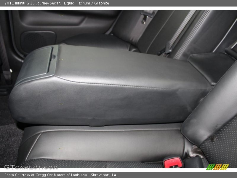 Liquid Platinum / Graphite 2011 Infiniti G 25 Journey Sedan