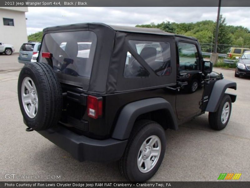 Black / Black 2013 Jeep Wrangler Sport 4x4