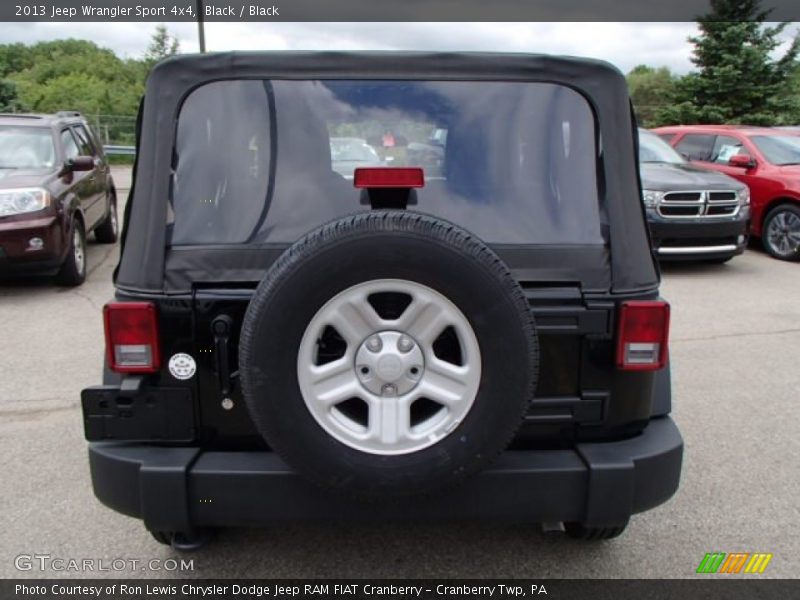 Black / Black 2013 Jeep Wrangler Sport 4x4