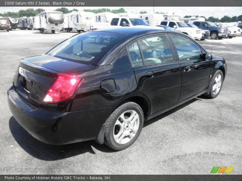 Black Onyx / Gray 2006 Saturn ION 3 Sedan