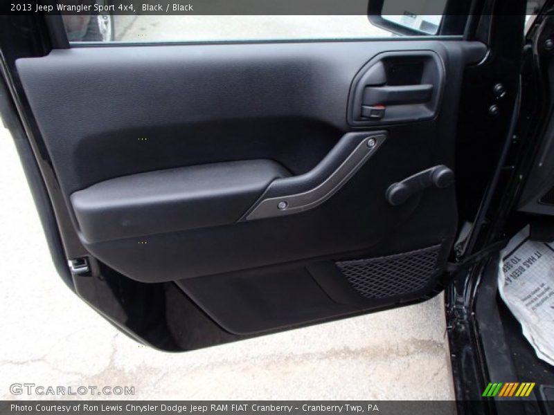 Black / Black 2013 Jeep Wrangler Sport 4x4