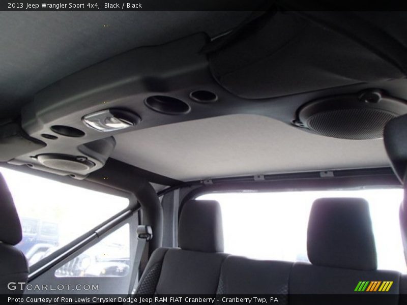 Black / Black 2013 Jeep Wrangler Sport 4x4