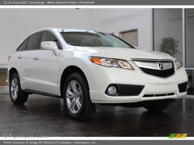 Front 3/4 View of 2014 RDX Technology