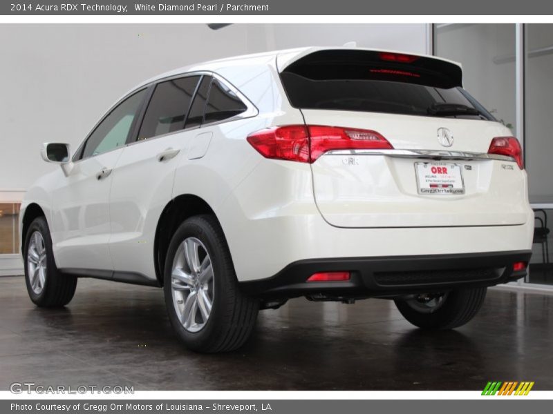 White Diamond Pearl / Parchment 2014 Acura RDX Technology