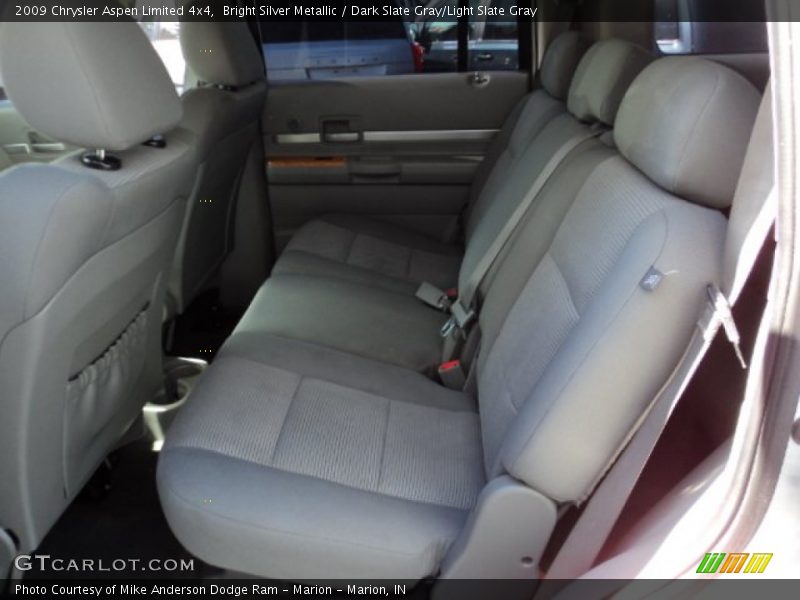 Bright Silver Metallic / Dark Slate Gray/Light Slate Gray 2009 Chrysler Aspen Limited 4x4