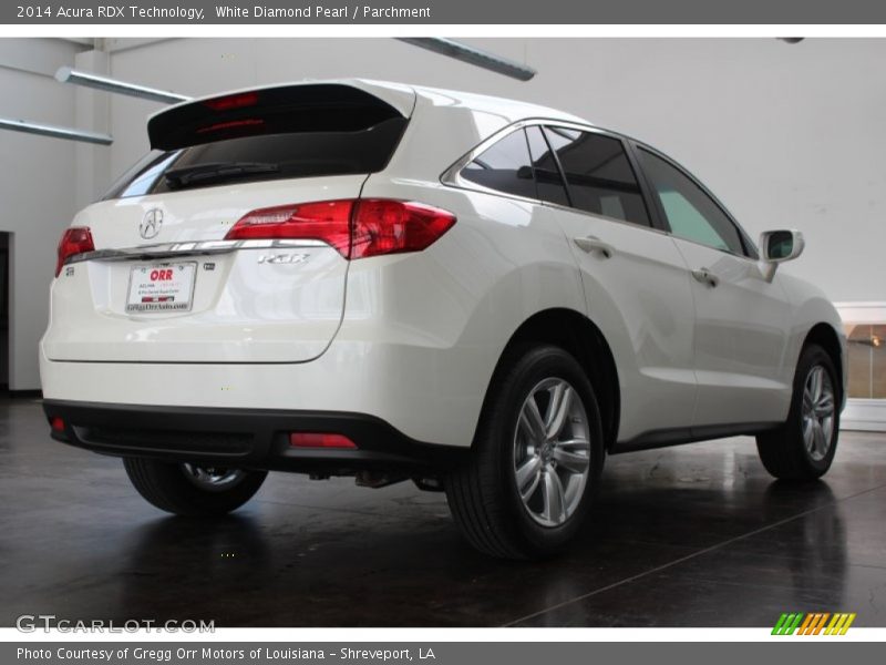 White Diamond Pearl / Parchment 2014 Acura RDX Technology