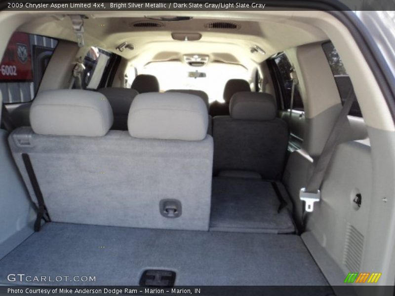 Bright Silver Metallic / Dark Slate Gray/Light Slate Gray 2009 Chrysler Aspen Limited 4x4
