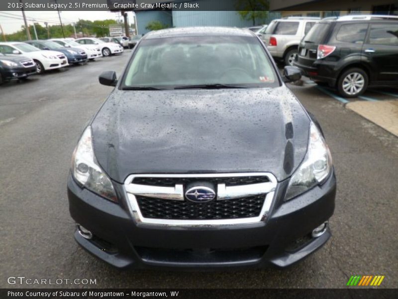 Graphite Gray Metallic / Black 2013 Subaru Legacy 2.5i Premium