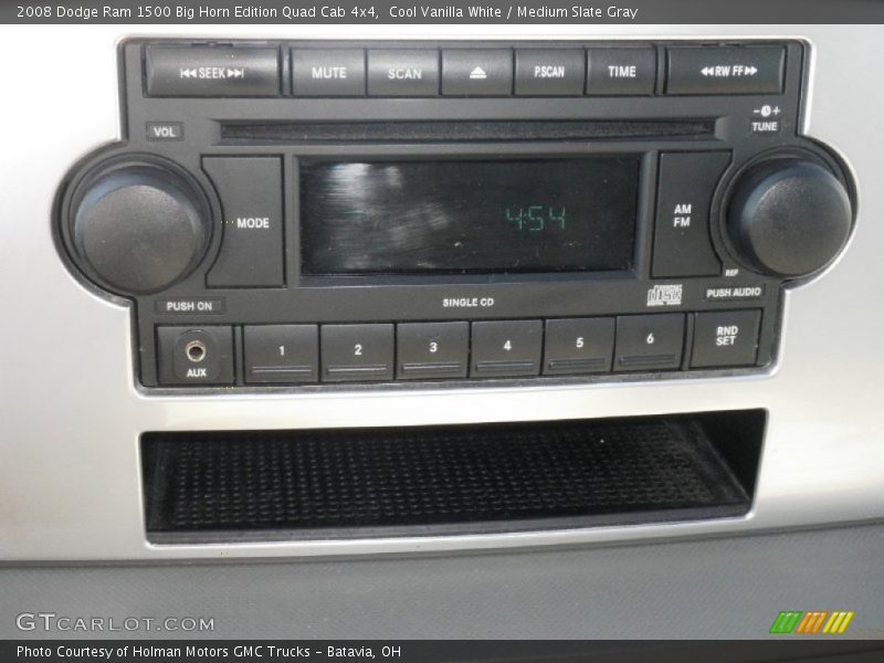 Audio System of 2008 Ram 1500 Big Horn Edition Quad Cab 4x4