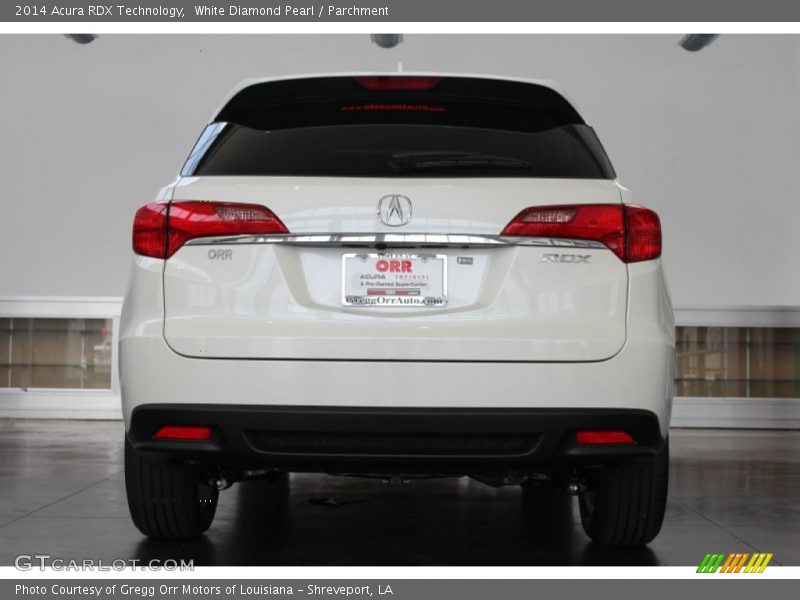 White Diamond Pearl / Parchment 2014 Acura RDX Technology