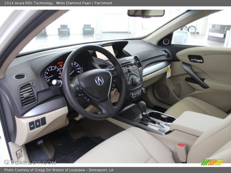 Parchment Interior - 2014 RDX Technology 