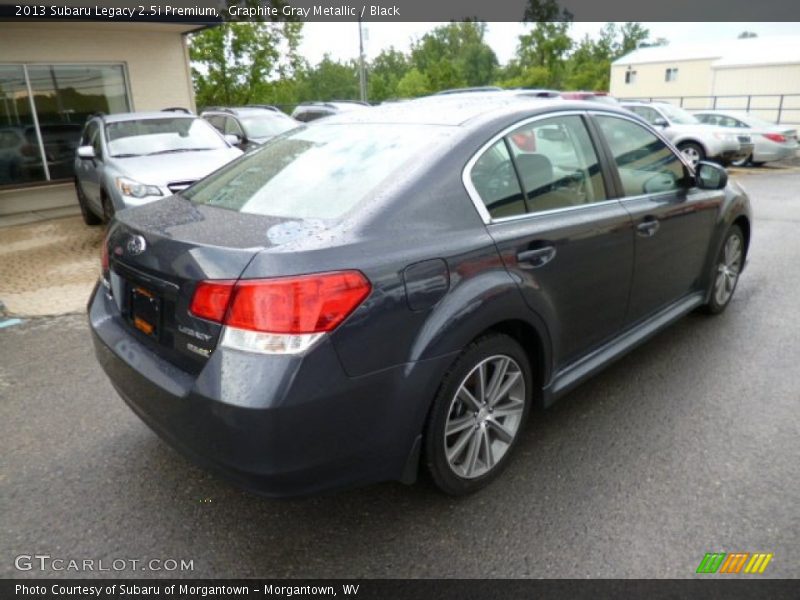 Graphite Gray Metallic / Black 2013 Subaru Legacy 2.5i Premium