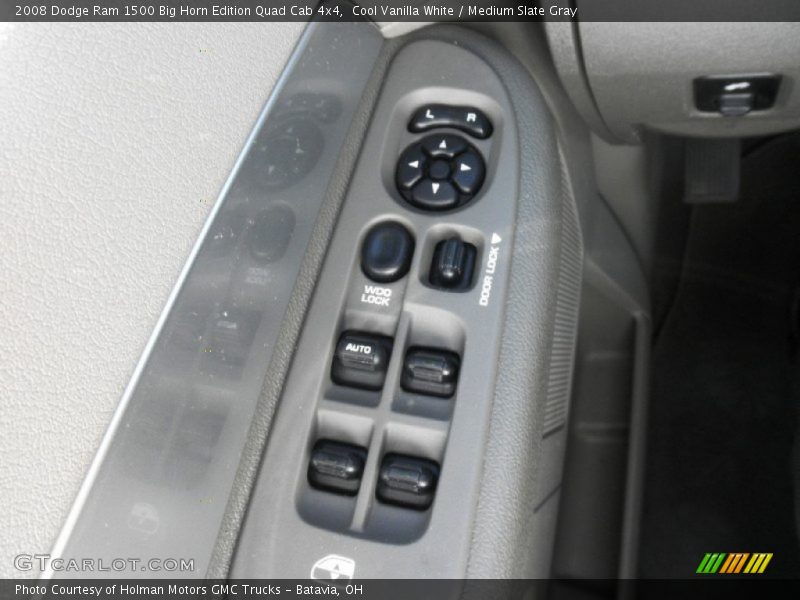 Controls of 2008 Ram 1500 Big Horn Edition Quad Cab 4x4