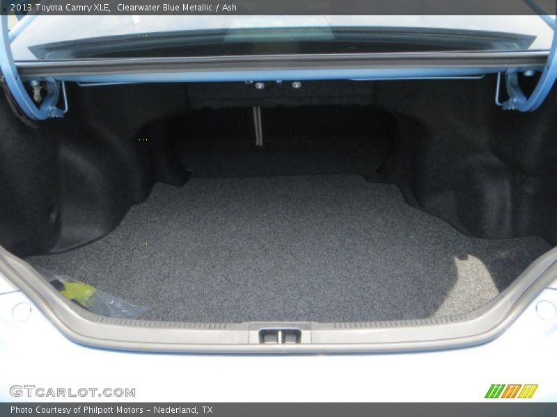 Clearwater Blue Metallic / Ash 2013 Toyota Camry XLE