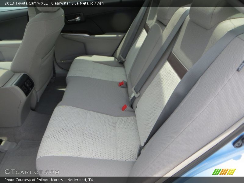 Clearwater Blue Metallic / Ash 2013 Toyota Camry XLE