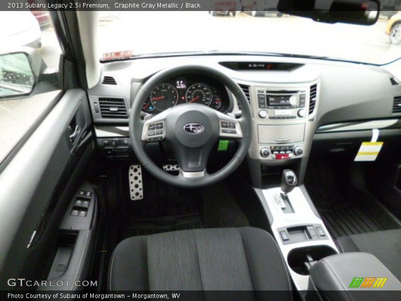 Graphite Gray Metallic / Black 2013 Subaru Legacy 2.5i Premium