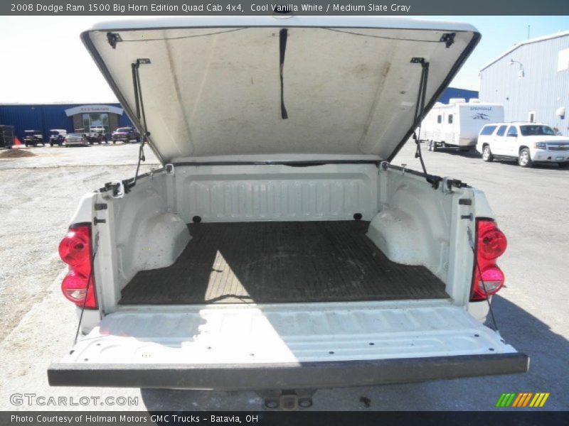 Cool Vanilla White / Medium Slate Gray 2008 Dodge Ram 1500 Big Horn Edition Quad Cab 4x4