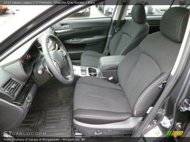 Graphite Gray Metallic / Black 2013 Subaru Legacy 2.5i Premium