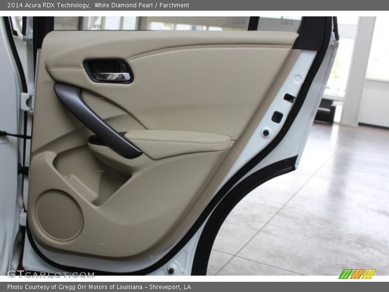 White Diamond Pearl / Parchment 2014 Acura RDX Technology