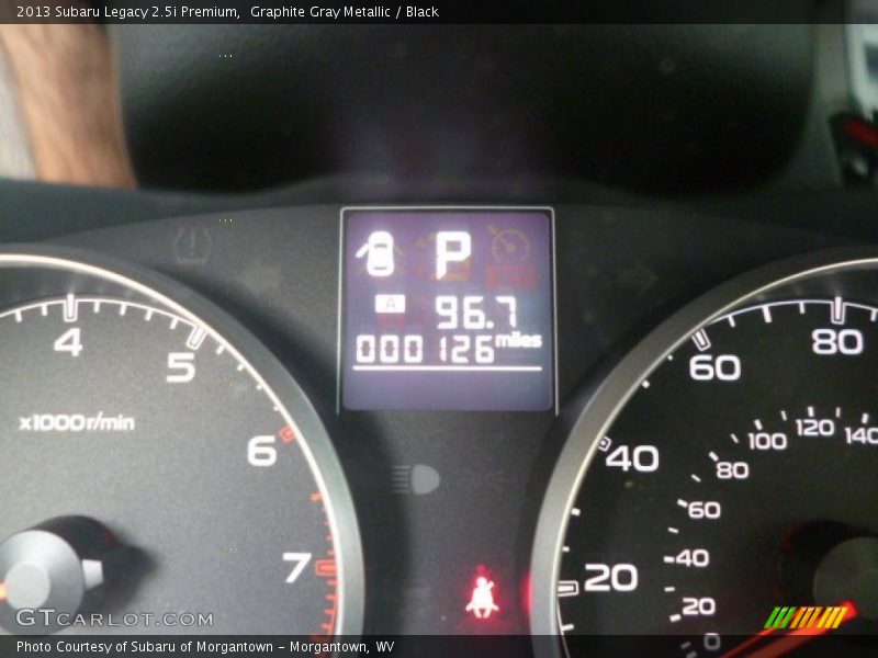 Graphite Gray Metallic / Black 2013 Subaru Legacy 2.5i Premium
