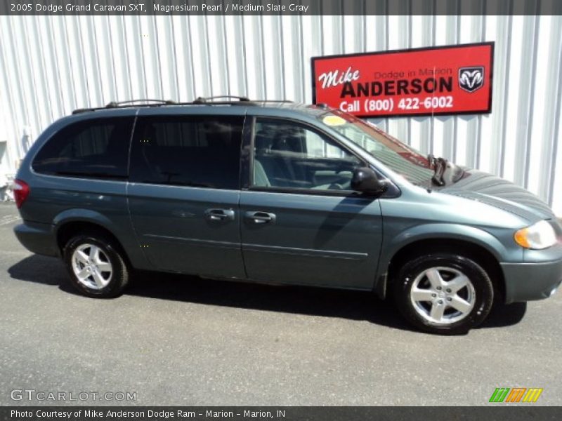 Magnesium Pearl / Medium Slate Gray 2005 Dodge Grand Caravan SXT