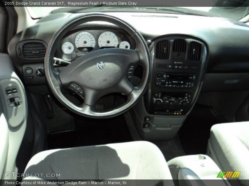 Magnesium Pearl / Medium Slate Gray 2005 Dodge Grand Caravan SXT