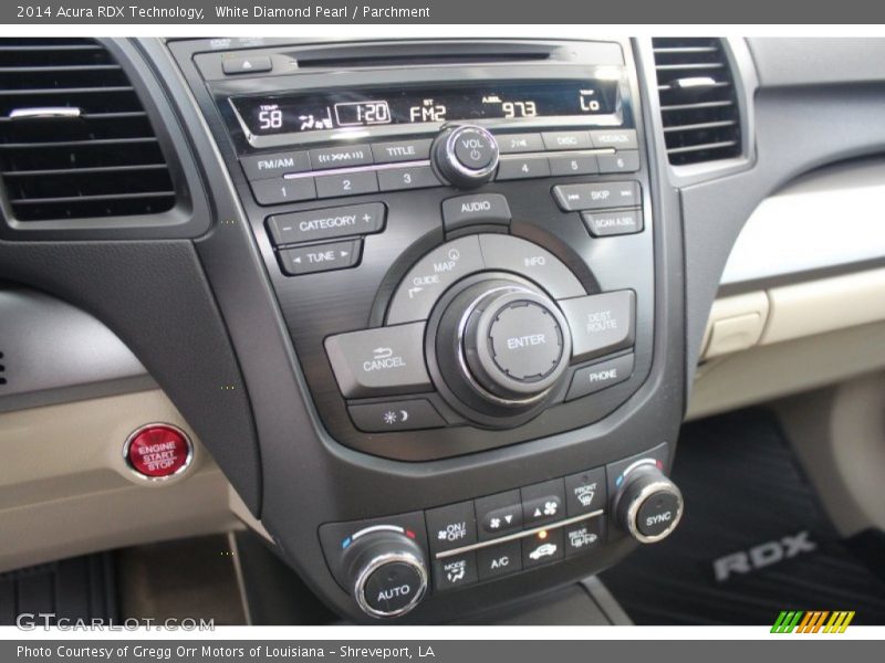 Controls of 2014 RDX Technology