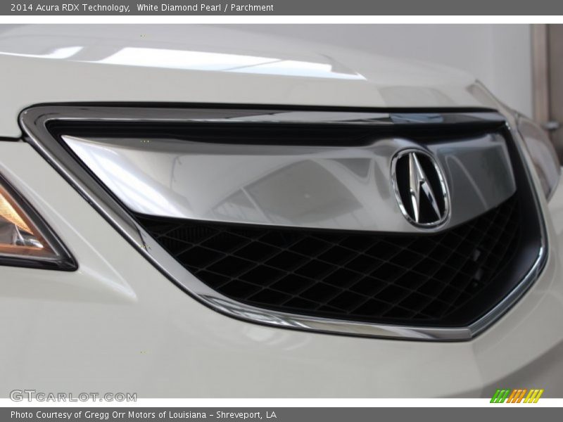 White Diamond Pearl / Parchment 2014 Acura RDX Technology