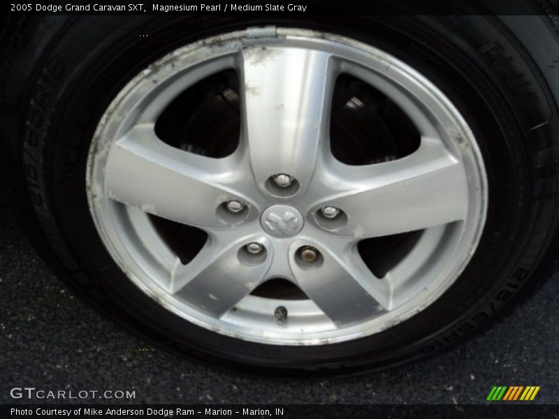 Magnesium Pearl / Medium Slate Gray 2005 Dodge Grand Caravan SXT