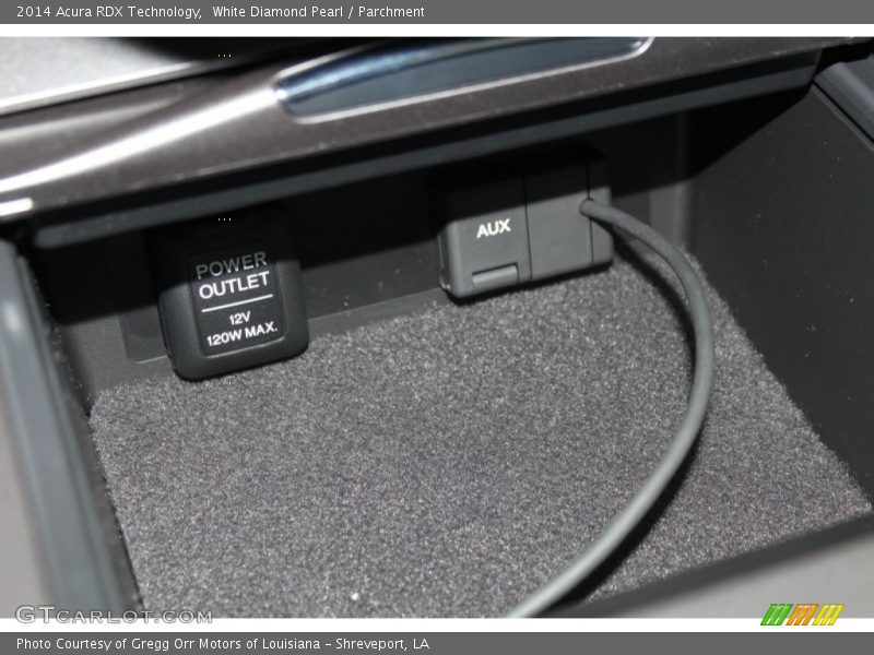 White Diamond Pearl / Parchment 2014 Acura RDX Technology