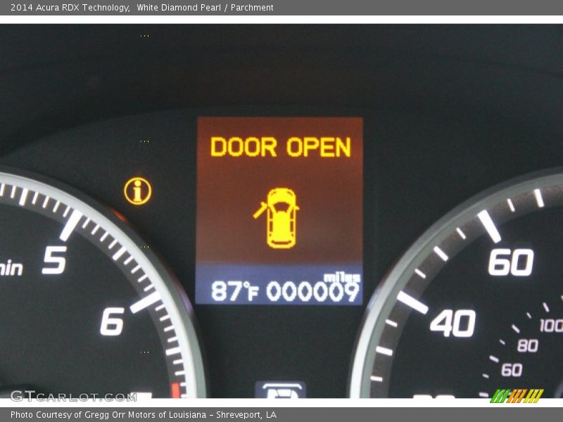 White Diamond Pearl / Parchment 2014 Acura RDX Technology