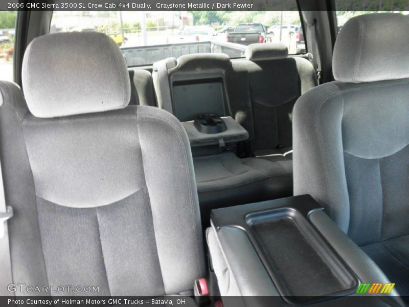 Graystone Metallic / Dark Pewter 2006 GMC Sierra 3500 SL Crew Cab 4x4 Dually