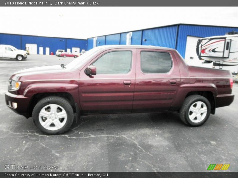  2010 Ridgeline RTL Dark Cherry Pearl