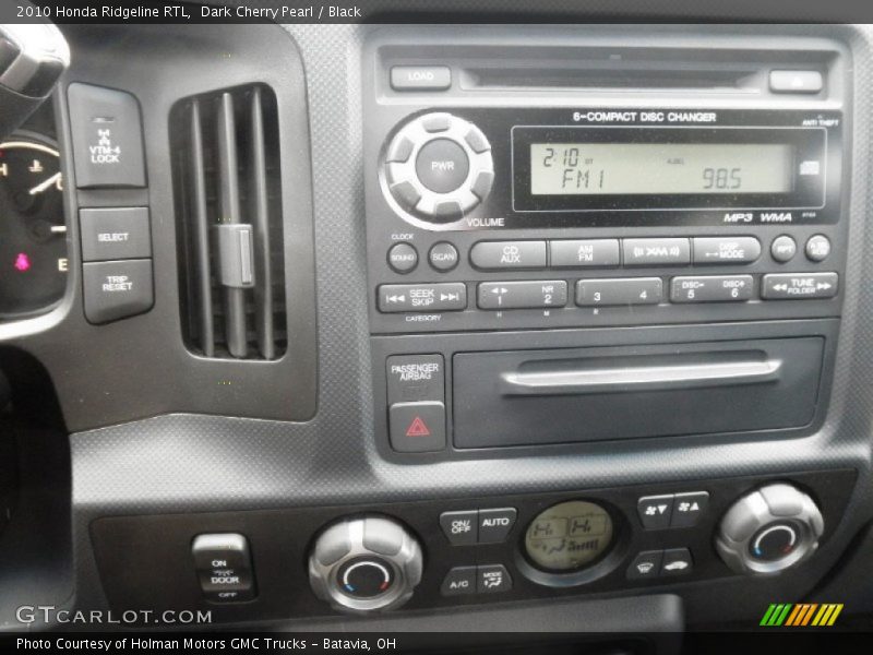 Controls of 2010 Ridgeline RTL