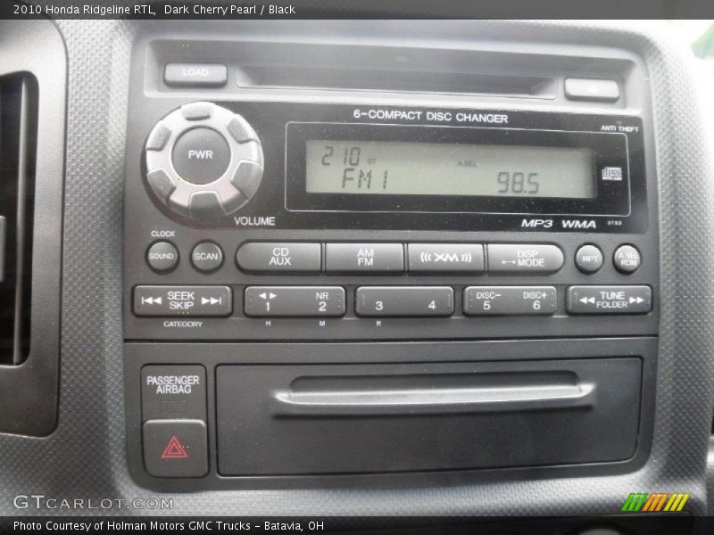 Audio System of 2010 Ridgeline RTL