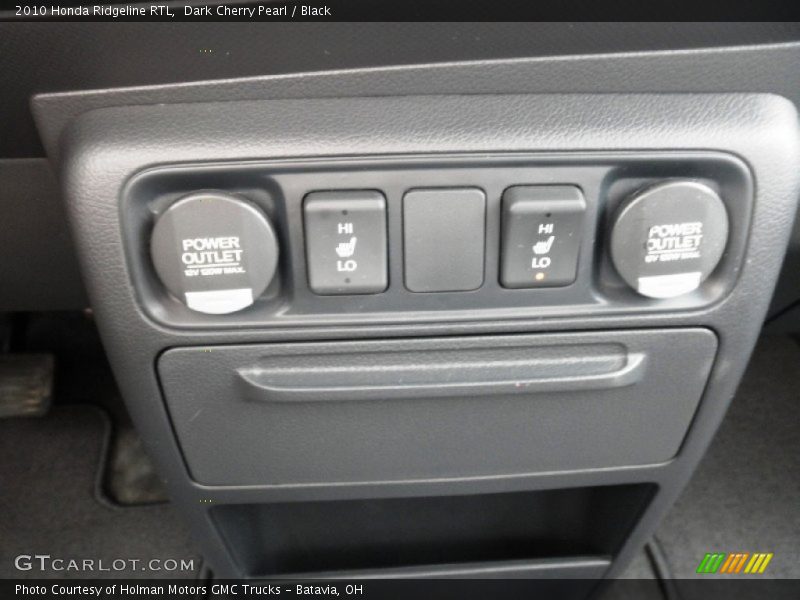 Controls of 2010 Ridgeline RTL