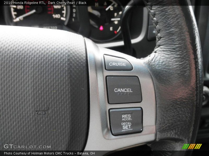 Controls of 2010 Ridgeline RTL