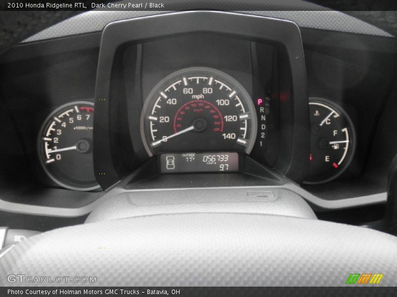  2010 Ridgeline RTL RTL Gauges