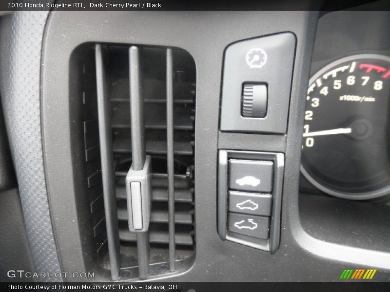 Controls of 2010 Ridgeline RTL