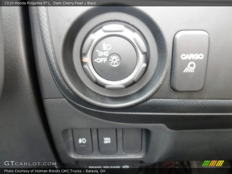 Controls of 2010 Ridgeline RTL