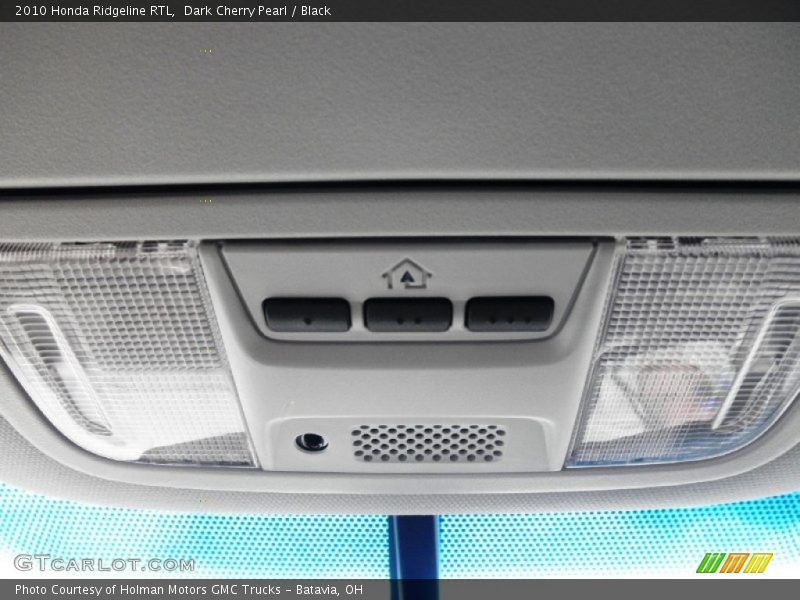 Dark Cherry Pearl / Black 2010 Honda Ridgeline RTL
