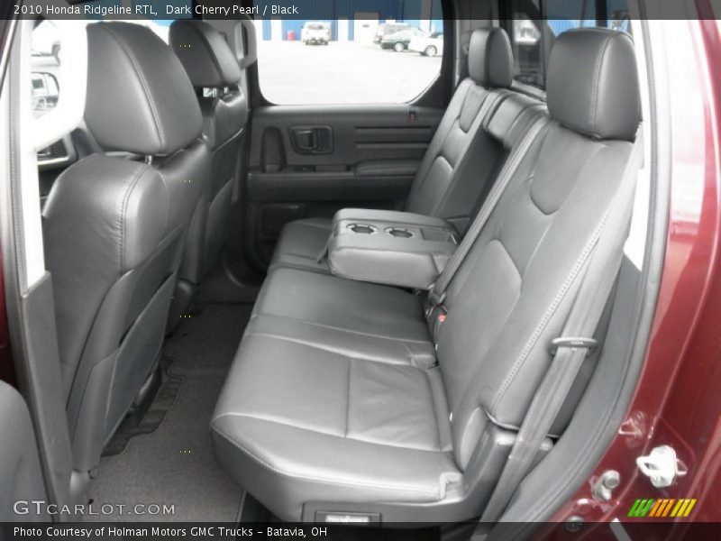 Rear Seat of 2010 Ridgeline RTL