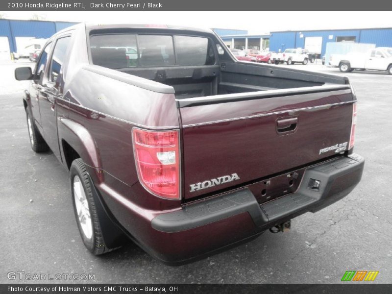 Dark Cherry Pearl / Black 2010 Honda Ridgeline RTL