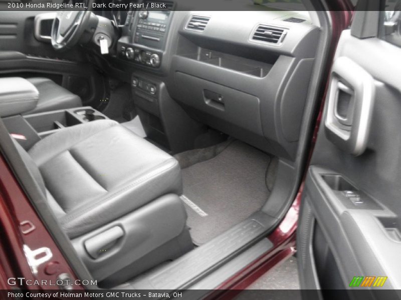 Dark Cherry Pearl / Black 2010 Honda Ridgeline RTL