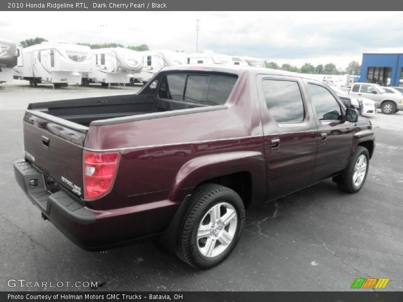 Dark Cherry Pearl / Black 2010 Honda Ridgeline RTL